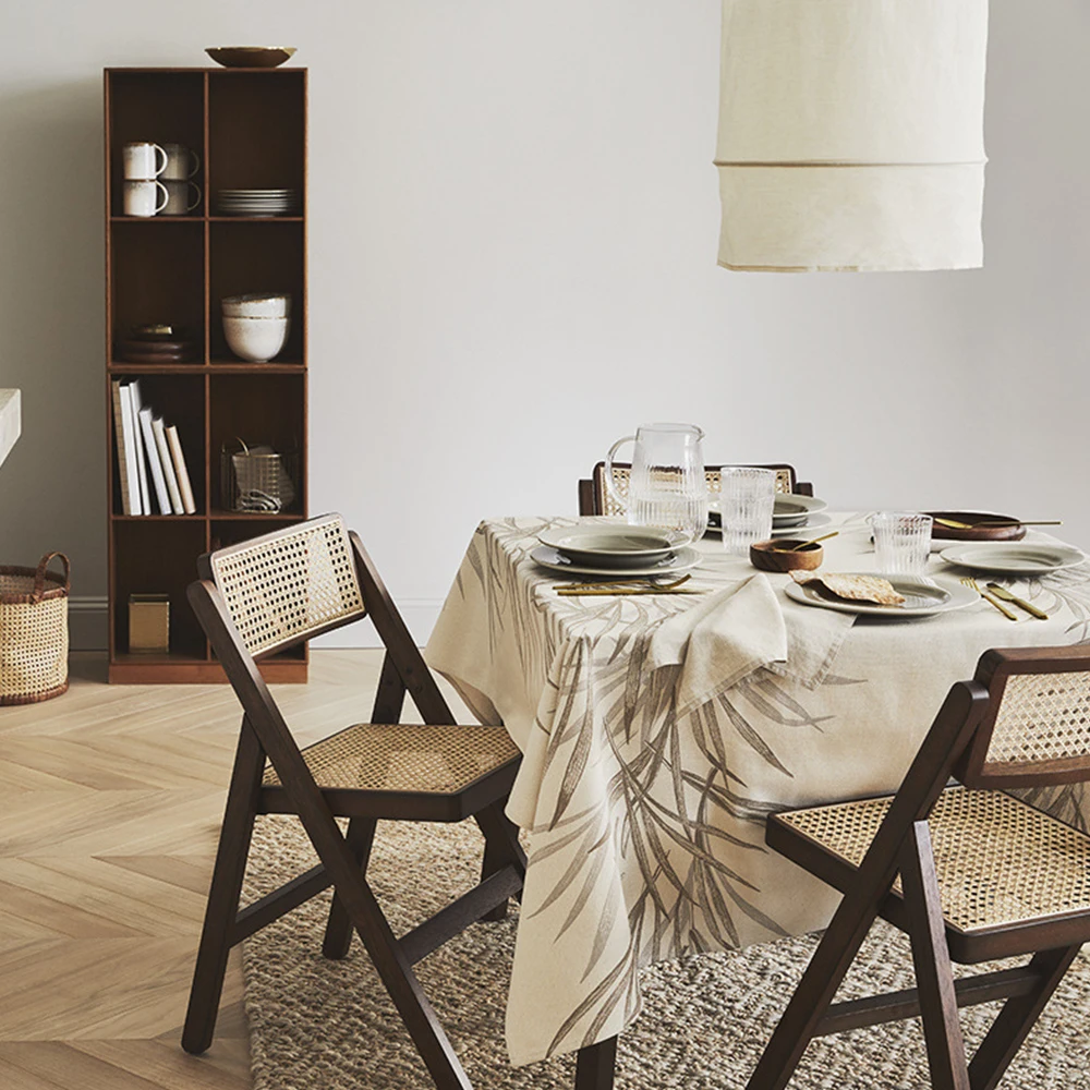 Antique Living Room Cafe Restaurant Essstuhl Chaises Desalles Amanger Natural Woven Rattan Cane Chair Bamboo Dining Chairs