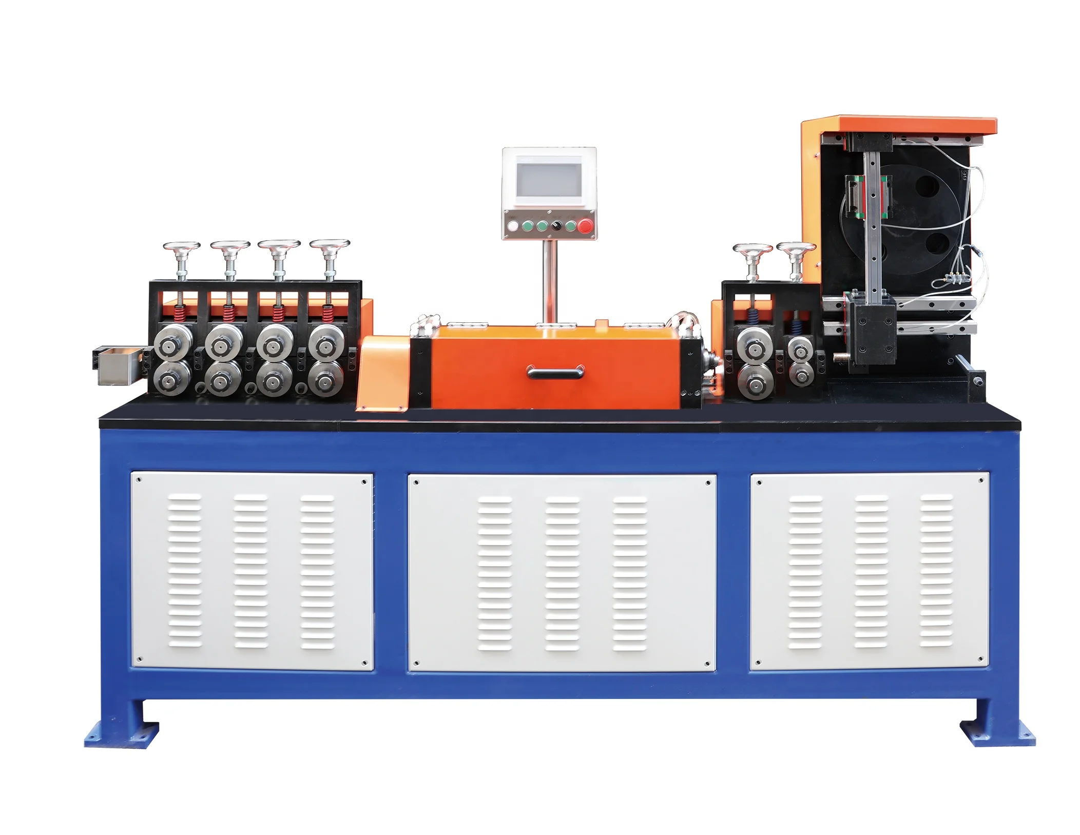 Iron Wire CNC Shearing Cutting Straightening Machine Straightener Automatic Servo Carbon Steel 2-8mm Provided Steel Material