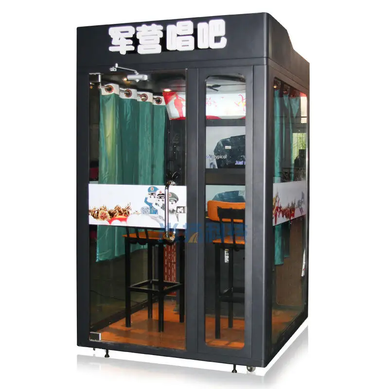 Newly designed singing machine arcade console console player Mini KTV room singing karaoke arcade game coin operation