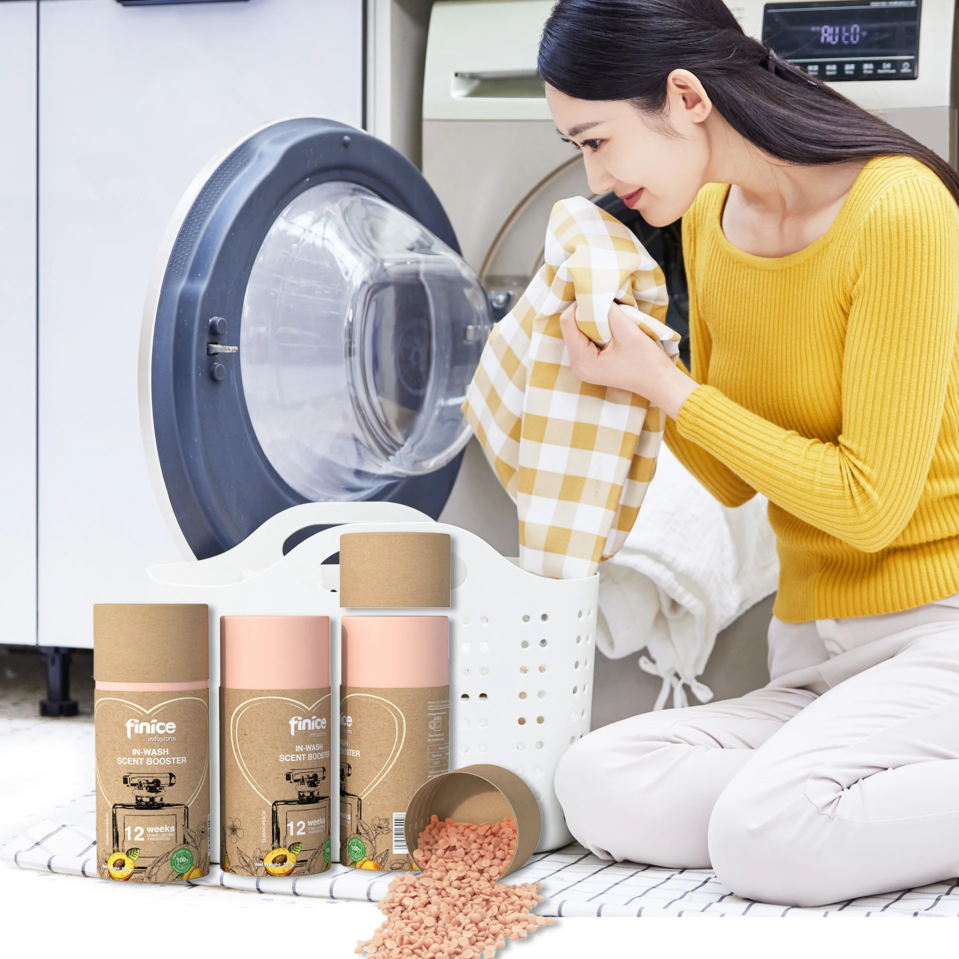 FNC923 Finice долговечные бусины-усилители запаха для стирки, бусины-усилители запаха, бусины-усилители запаха высокого качества