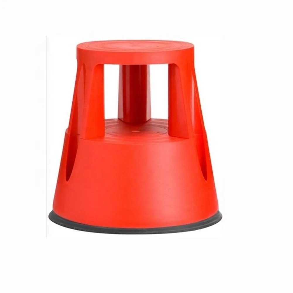 Rolling Step Stool Kick Stool Ladder Non-Slip Platform Casters Home Appliance Mobile Scooter 330 LBS Weight Capacity Gray