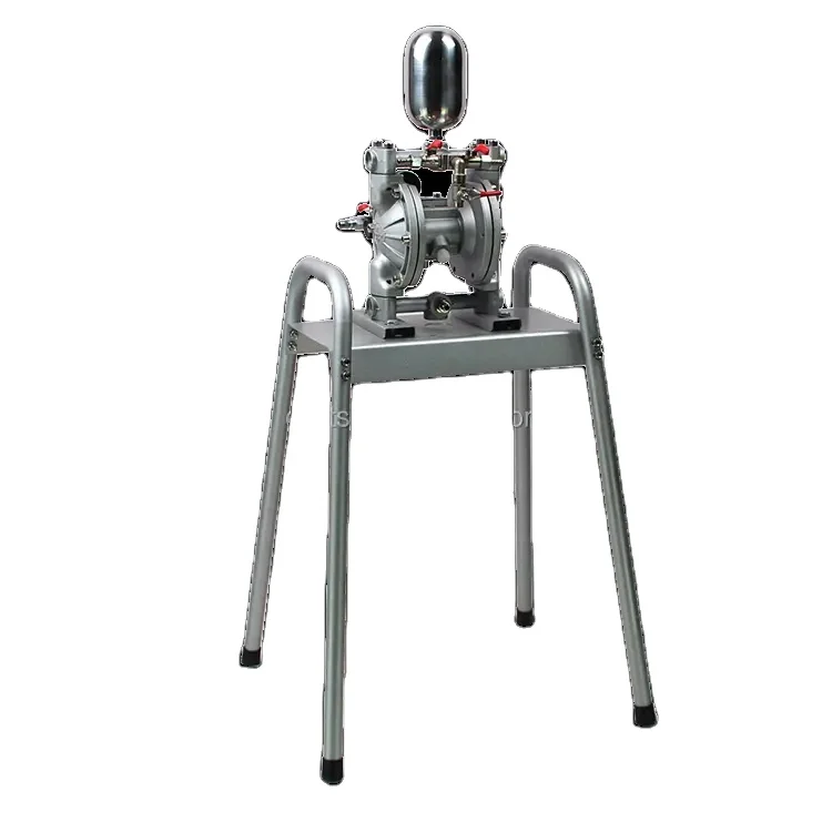 G201 3/4 inch Aluminum Alloy Air-Operated Double Diaphragm Pump Paint Diaphragm Pump Set with Agitator Stand type diaphragm pump