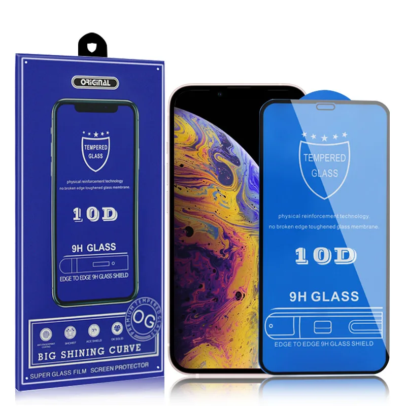Factory Price Full Glue 5D 9D 10D 111D 9H Screen Protector Tempered Glass For Iphone 11 12 13 Pro Max Lowest Price