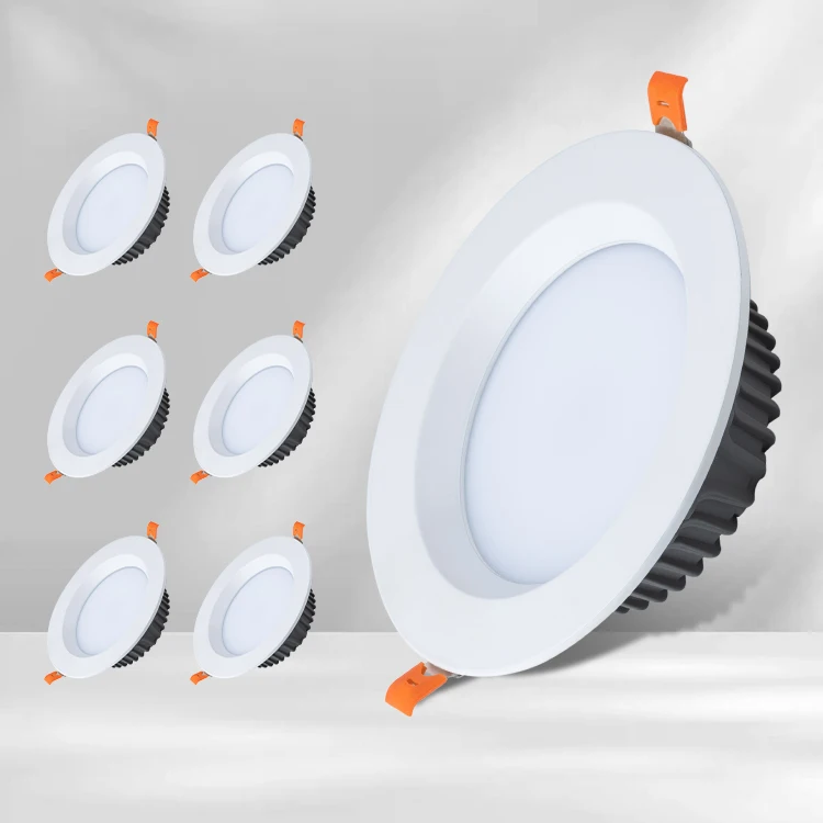 Заводской 8 дюймов с Osram приводом 120 градусов светодиодный светильник вырезанный 200 мм Внутренний Точечный Saa 30 Вт вниз