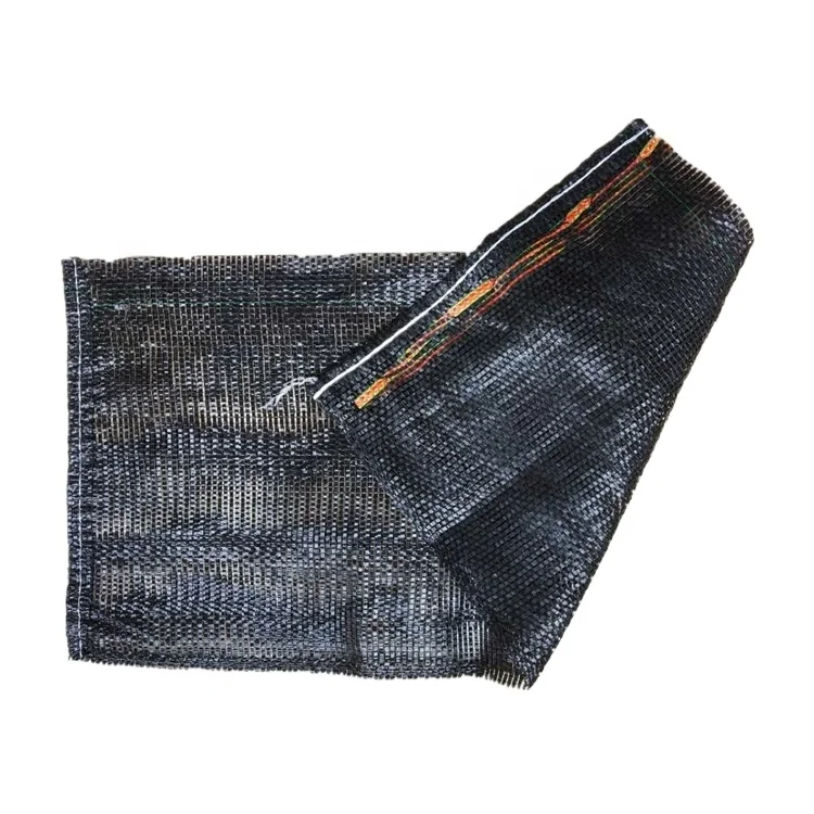 PE plain weaving sack recycled mesh bag high quality net bag for fruit and vegetable
