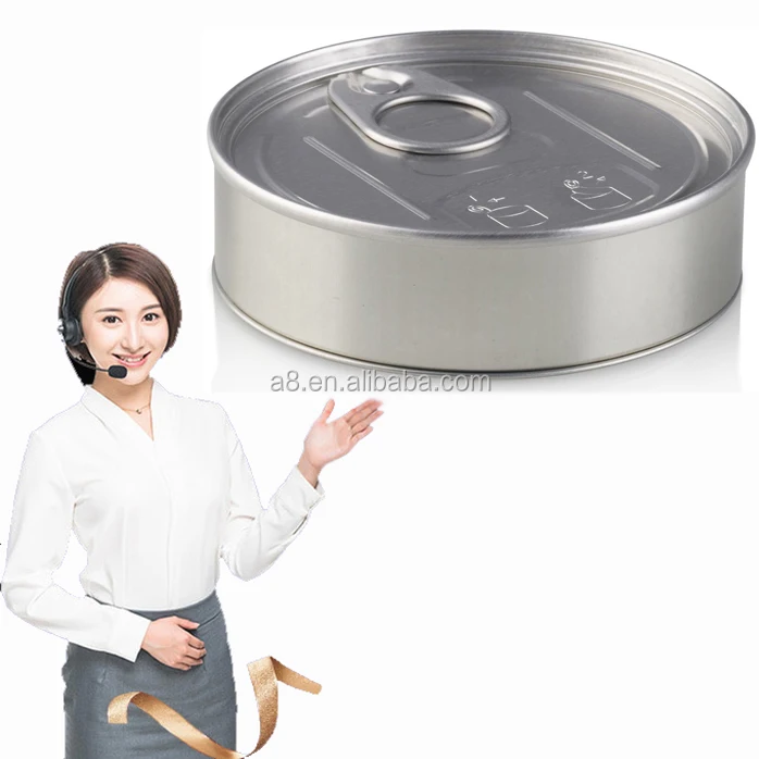 
Canned food factories wholesale empty coffee cans metal Tea Tin Box 