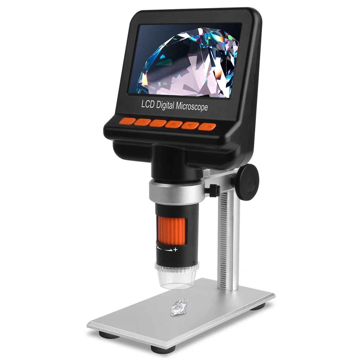 
12MP 4.3 Inch Support HD Output Polarizer LCD Digital Microscope 