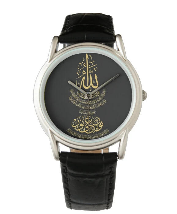 2020 Ramadan Gift High Quality Quartz Watches Prayer Azan Wrist Watches for Muslimtion Watch Men Wrist Luxury