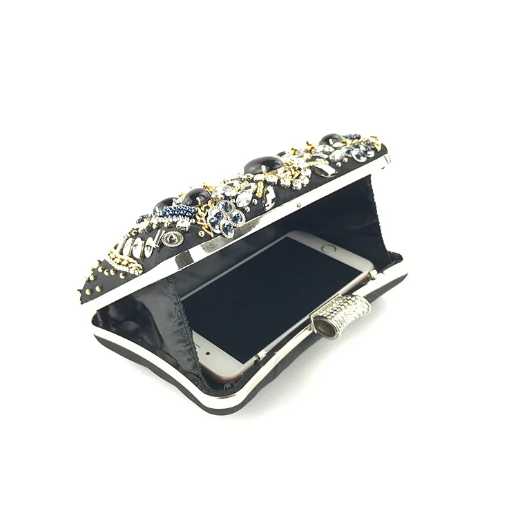 2020 vintage style women Luxurious sequin beaded clutch evening bags