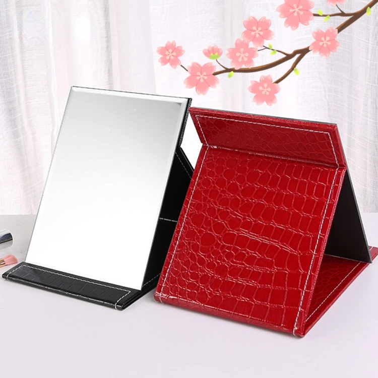 Cheap Small Cute Petit Miroir Mini Wholesale Makeup Compact Pocket Fold Little Travel Cosmetic Mirror