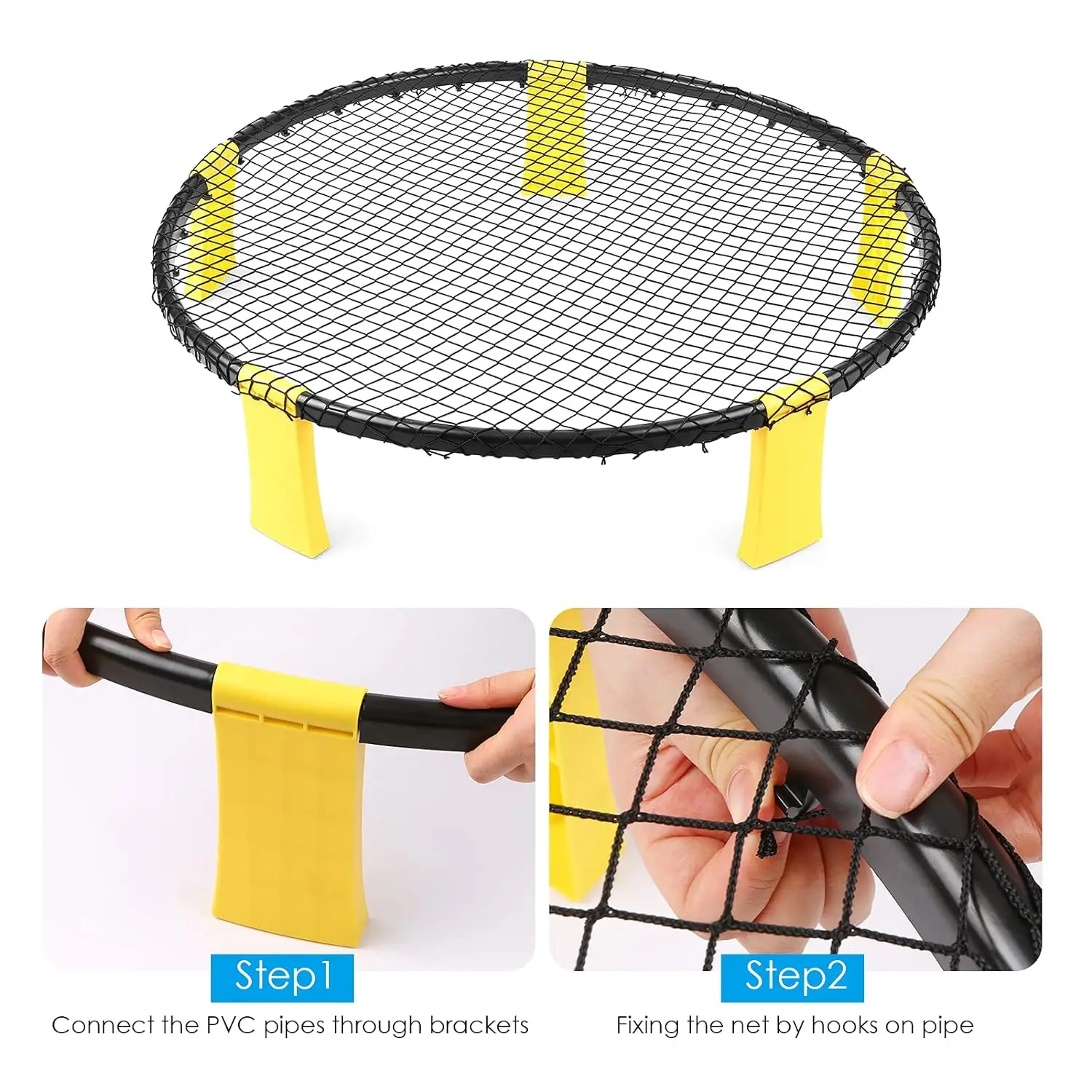 mini beach volleyball spike game set outdoor team sports lawn fitness equipment with 3 ball volleyball net