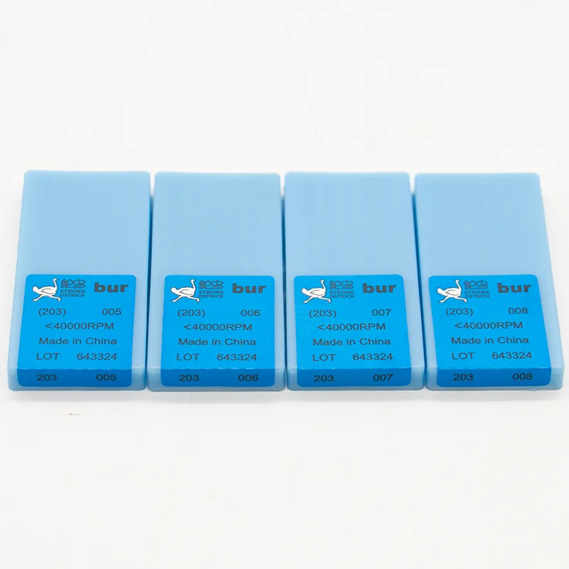 STRONG OSTRICH Inverted Cone Bur Drill Bits Set Hardened Jewelry Tool Equipment Burs Engraving Drill For Bits Hole Drilling Tool