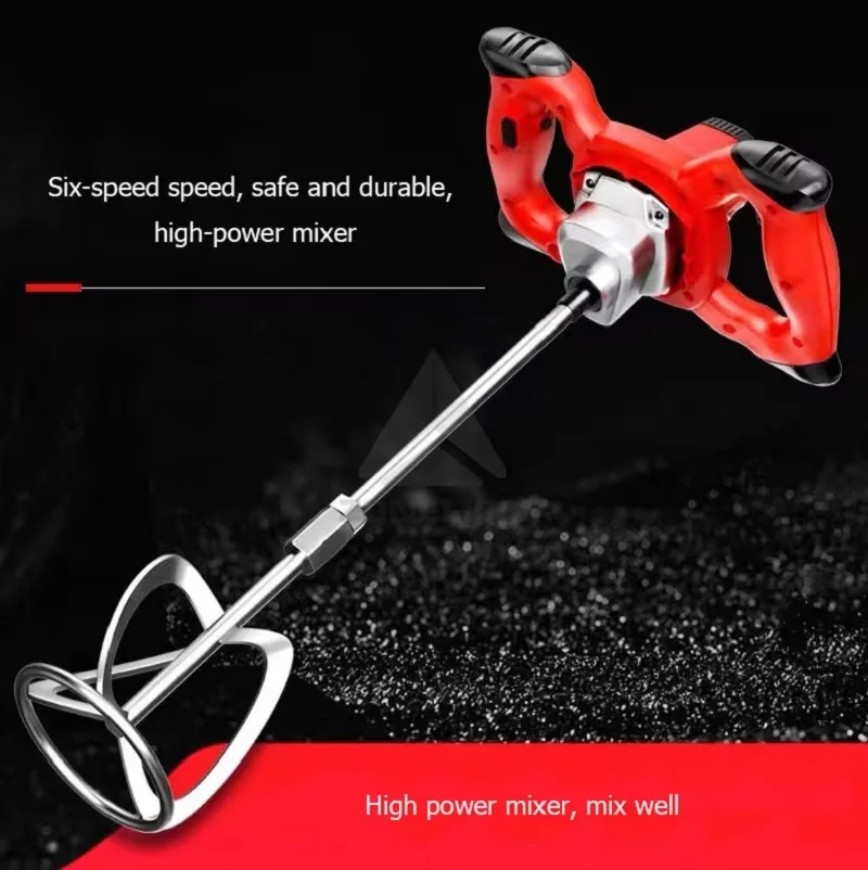 INTOUGH Professional Hand Electric Agitator Mixer Electric Cement/Plaster/Putty/Paint Mixer