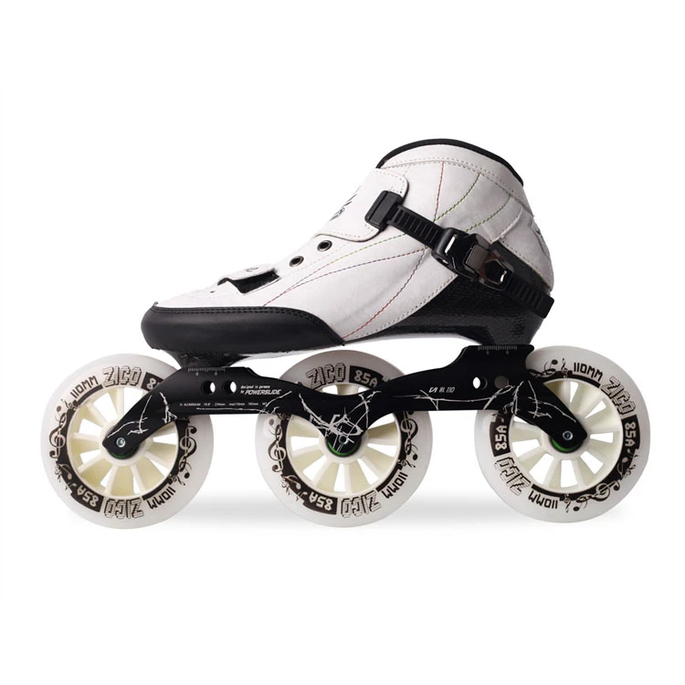 High Rebound PU Wheel Professional Carbon Speed Inline Skate Wheels 90mm 100mm 85A