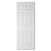 6 panel Promotions interior swing hollow core honeycomb swing wooden moulded door