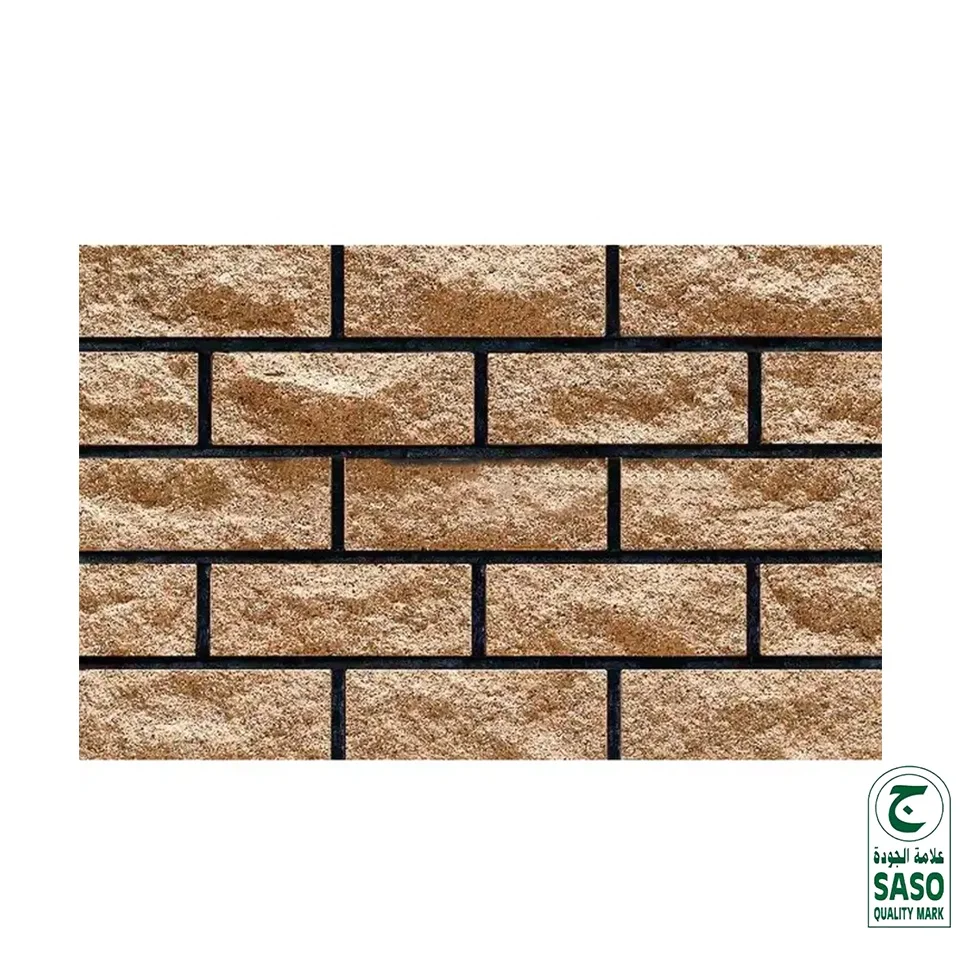 GUCI exterior wall brick design ceramic porcelain tile antique fresh color outdoor wall tile