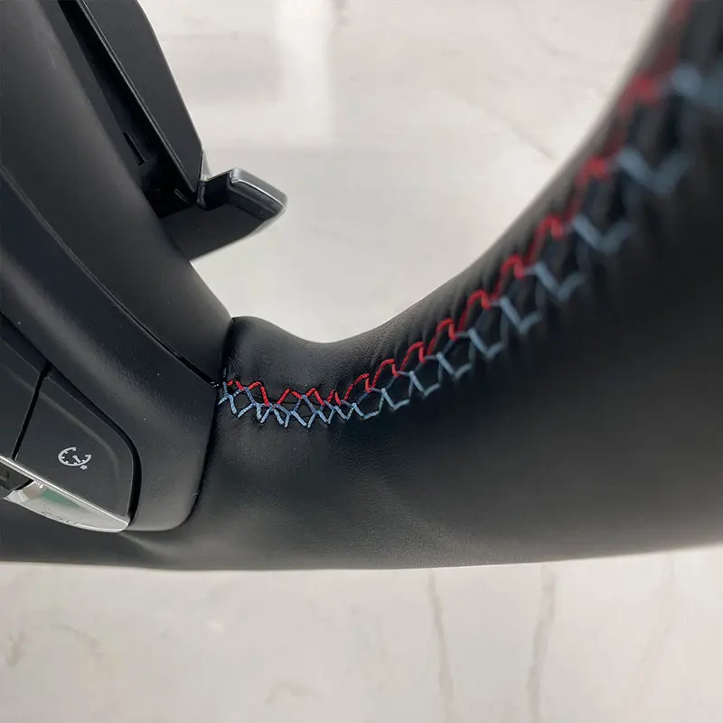 Автопроизводительный кожаный руль для Bmw F30 F32 F10 F20 F07 F01 E46 E60 E90 M3 M5 из углеродного волокна