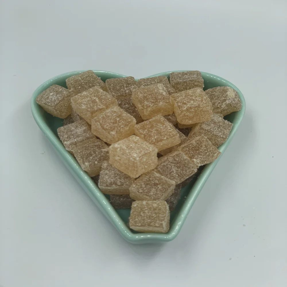ginger soft candy with coconut
