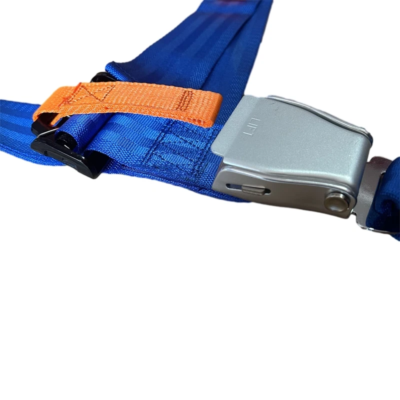 New Design Aircraft Buckle Racing Car 4-Point Seat Belt