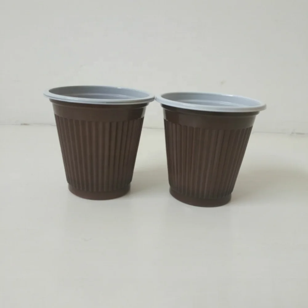 Wholesale premium 2oz shot glasses brown juice communion disposable plastic cups