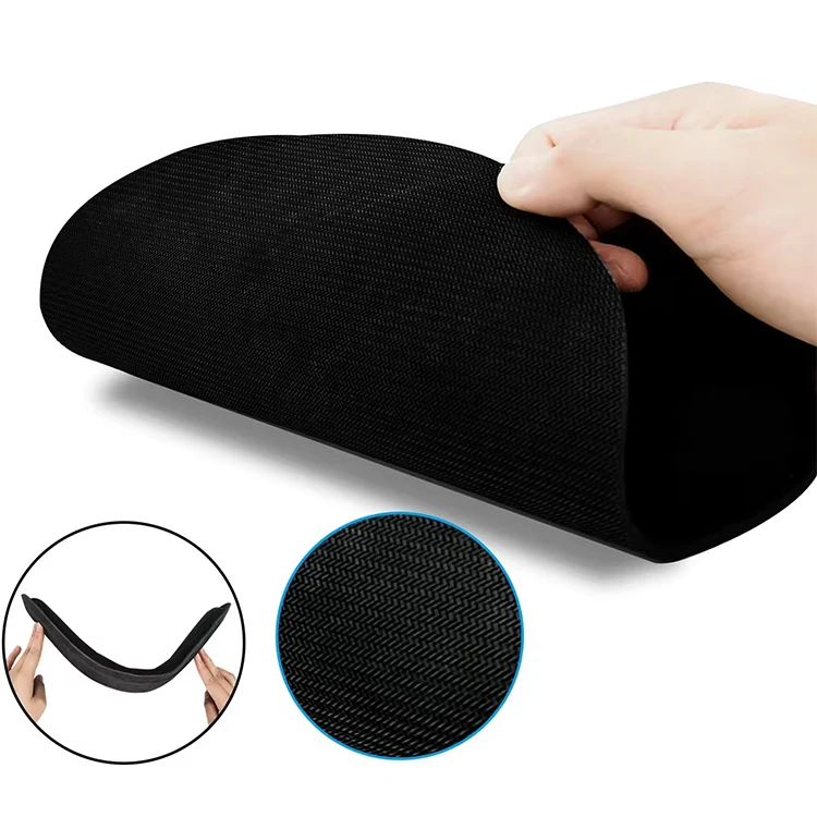 Custom Colorful Comfortable Computer Mouse Pad Non-Slip Ergonomic Silicone Mouse Pad with Wrist Rest Support for Office Home