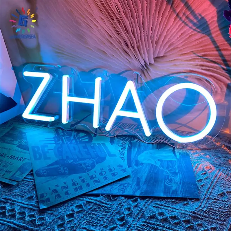 Professional Check Mark Palm Tree Mr & Mrs Neon Sign