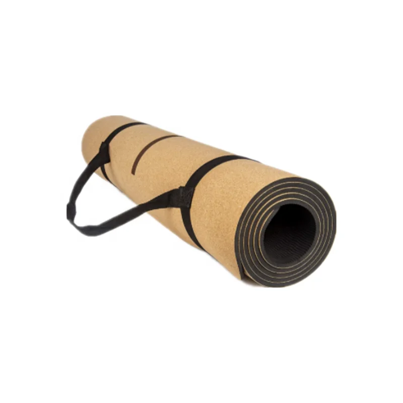 
non slip eco friendly cork rubber tpe yoga mat high quality cork yoga mat 