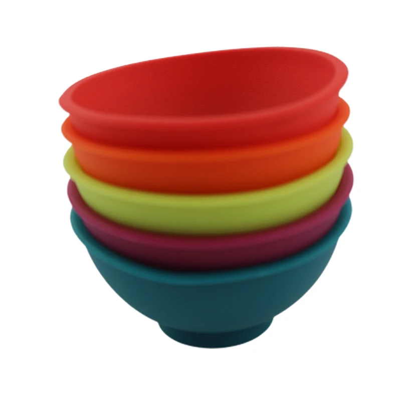 China Good Price Portable Collapsible Mini Silicone Bowl