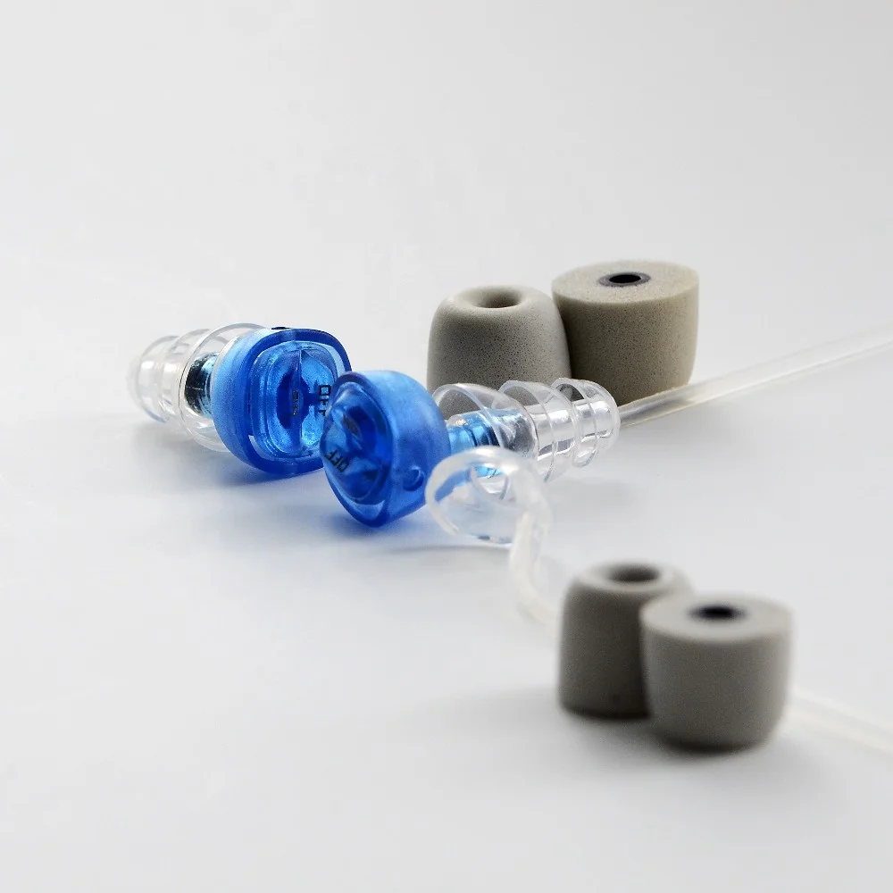 Hearing Protection with dual switch, High Quality Music/Industry/Construction/Traveling/Transport Switchable Earplugs