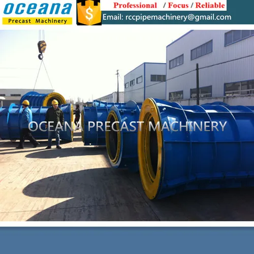 Suspension Roller Concrete Pipe Making Machine for 3m diameter concrete pipe
