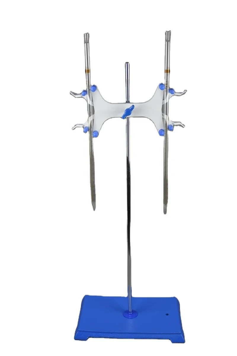 factory customized 30*17*70cm laboratory fixture Iron Retort Stand support frame for laboratory glassware