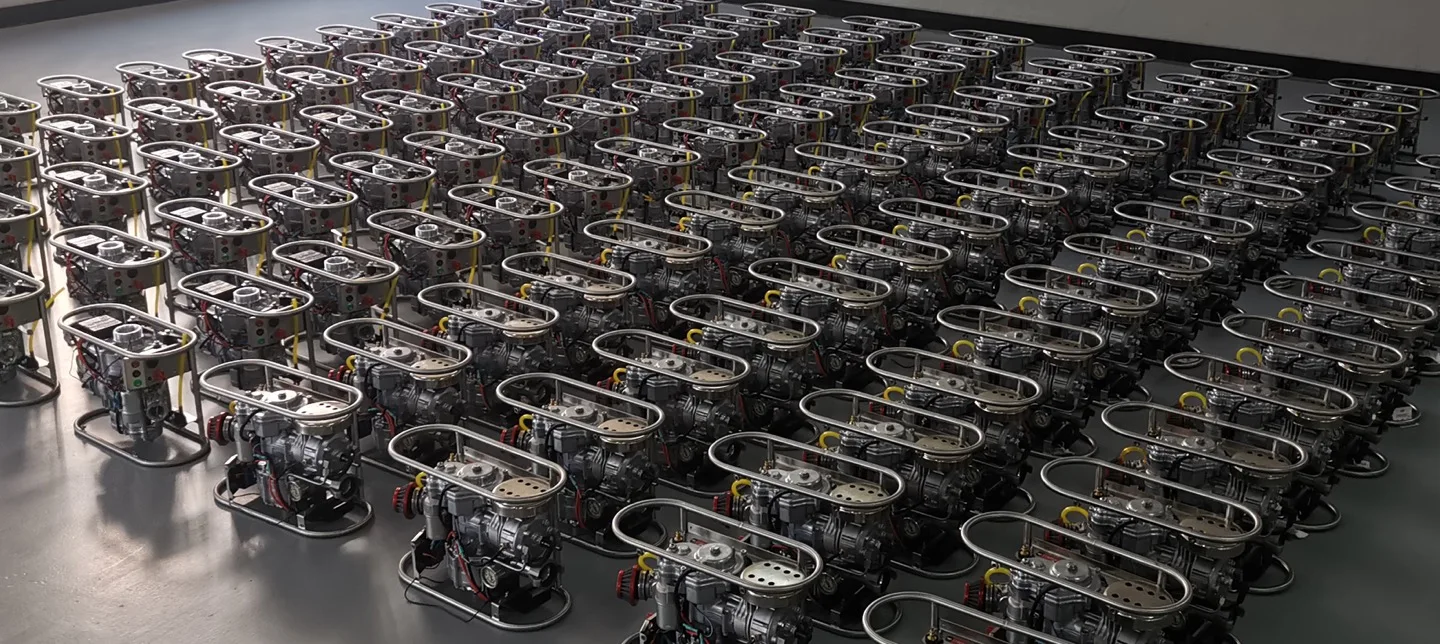 Excellent Quality Portable Horizontal Two-stage High Pressure backpack Fire Pump