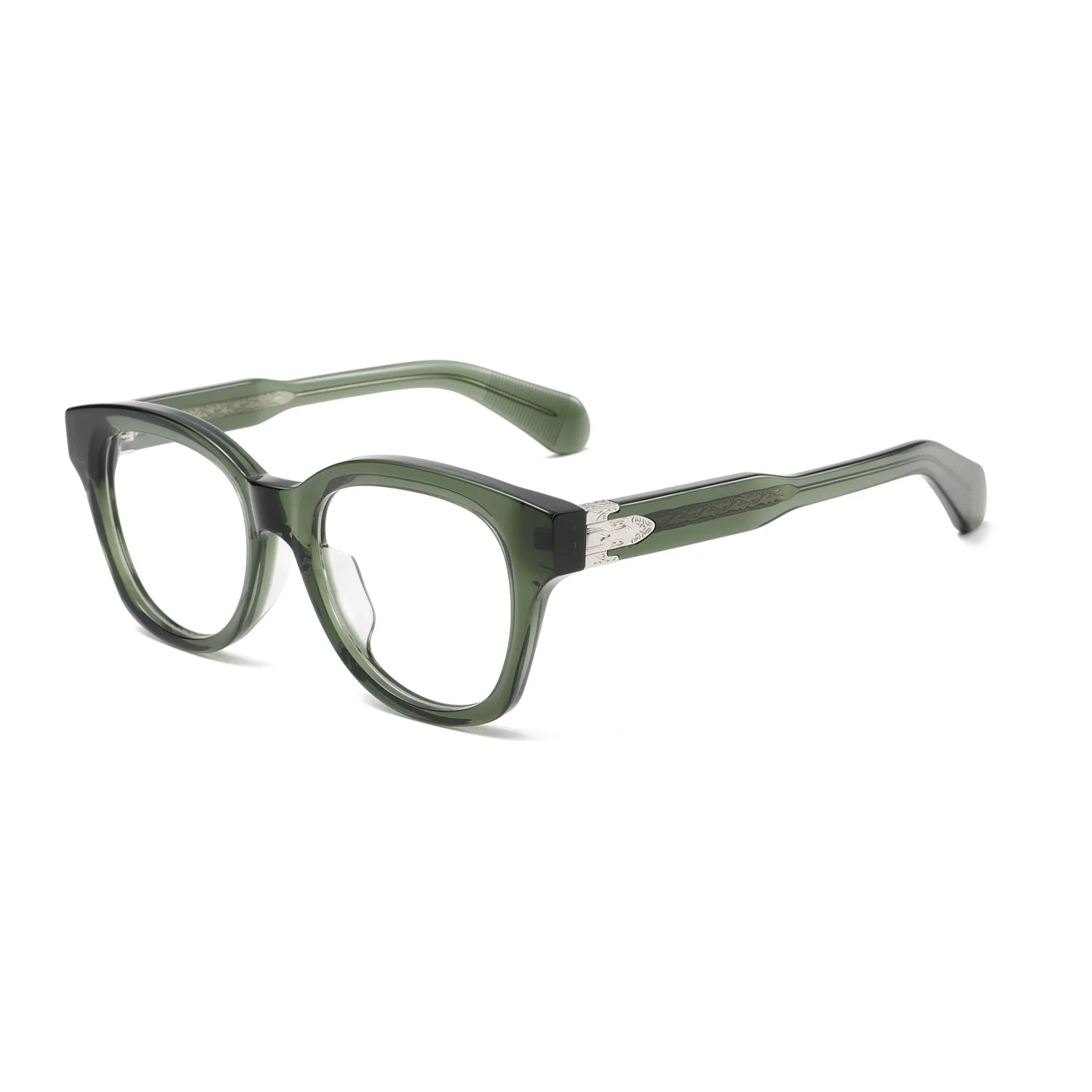 Высококачественные Роскошные итальянские дизайнерские отполированные Мужские Винтажные толстые ацетатные оптические очки по рецепту для женщин