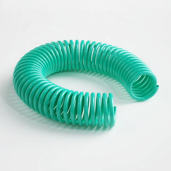 3/8' 10m Degradable Spring Watering EVA Coil PVC Hose for Home Garden Watering