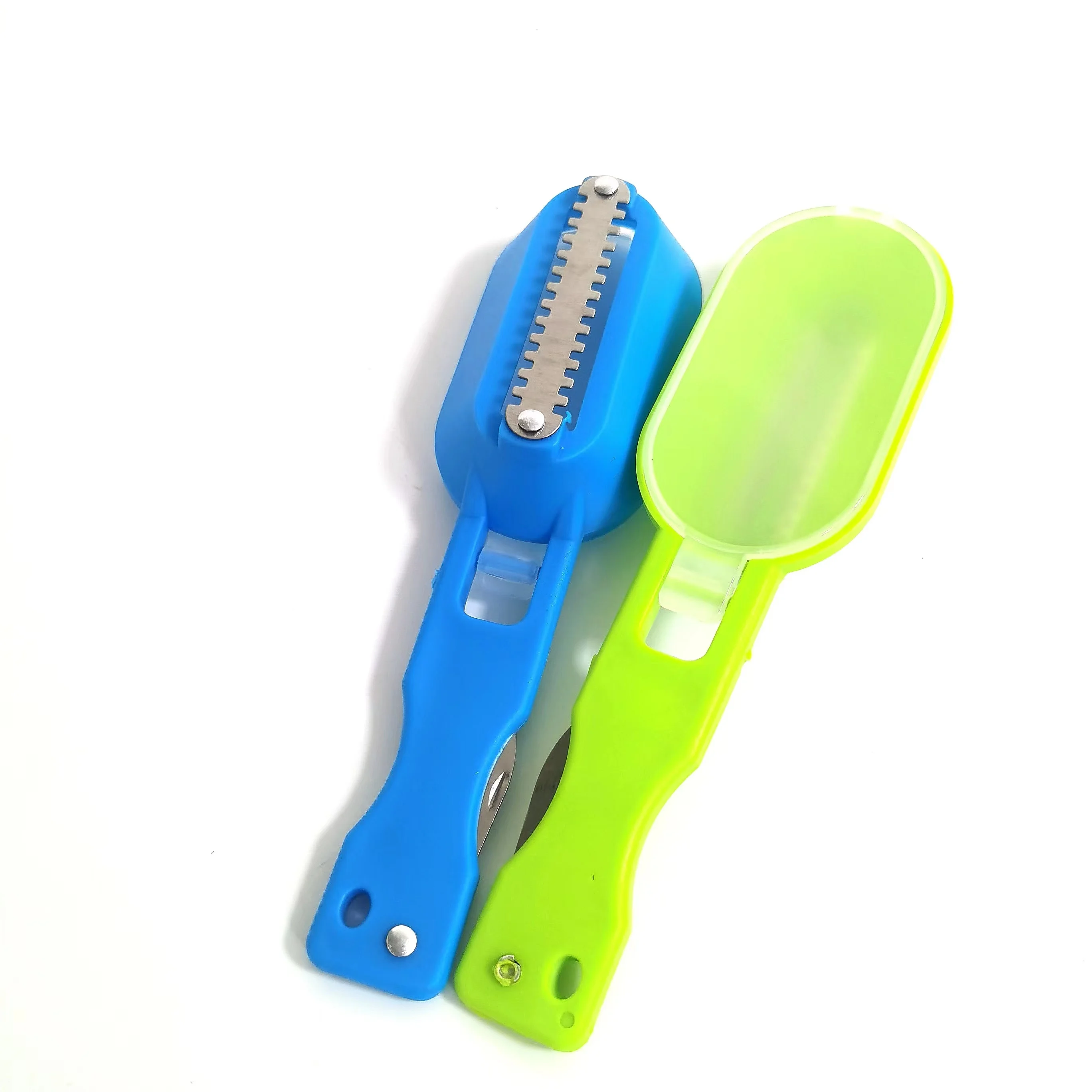 hot selling Fish Scales Multifunctional Fish Clean Kill Scale With Scraping Knife Fish Cleaning Tools