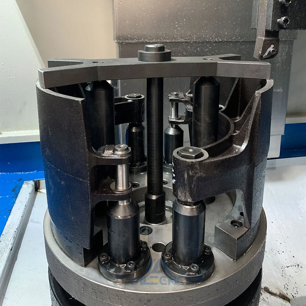 VTC60 Fanuc Control System Vertical Lathe Machine for Metal Workpiece