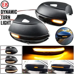 Dynamic LED Side Wing Rearview Mirror Indicator Sequential Blinker Lights For Pa ssat je tta CC B7 Beetle Scirocco MK6 Euro