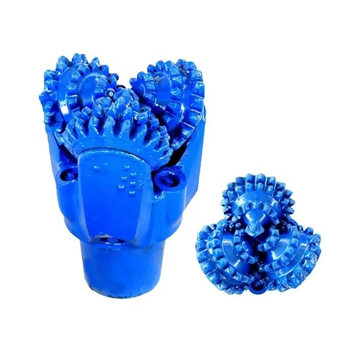 Tricone Bit Three Roller Bit TCI Cone Drill Bits Carbide Steel Tooth For Coal Well Drilling