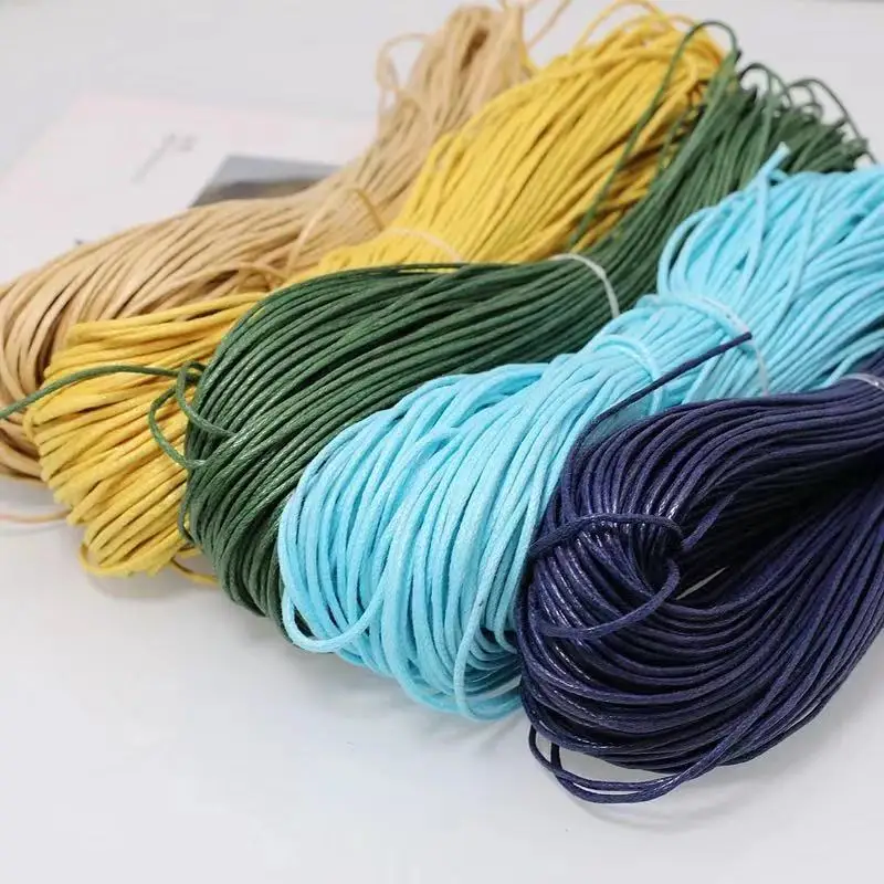 
High Reputation Braiding Waxed Cotton Rope Cord for Hand Ornaments 