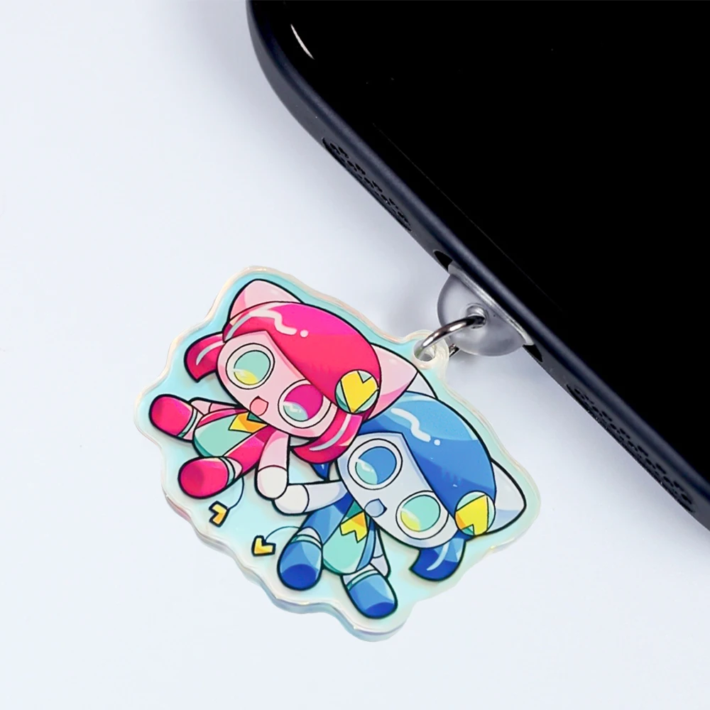 USB Port Cover Anti Dust Plugs Acrylic Charm Stopper Protector Dustproof Cap Type-C Port Dust Plugs USB Charging Protector Plugs