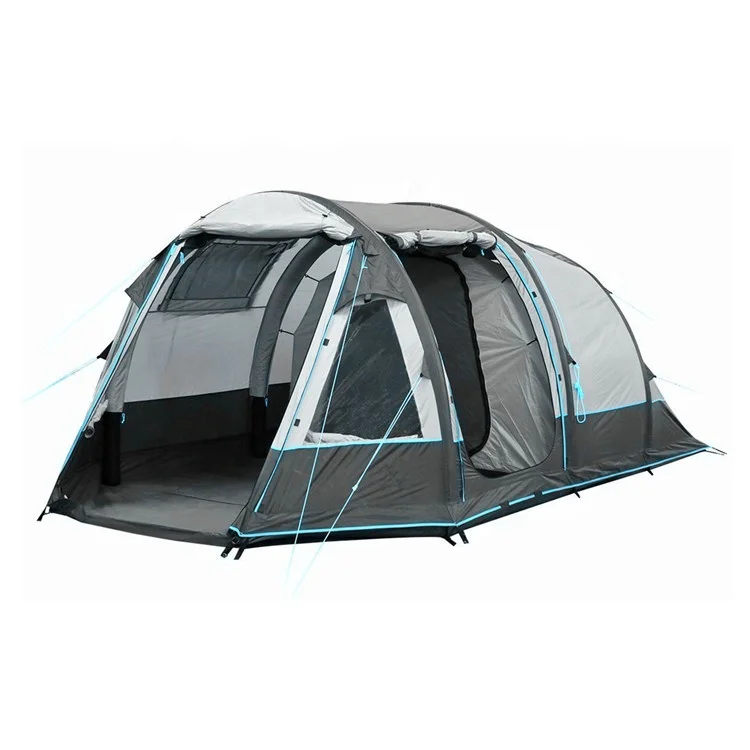 Inflatable Camping Tent Air Seconds 4 Person 2 Bedrooms