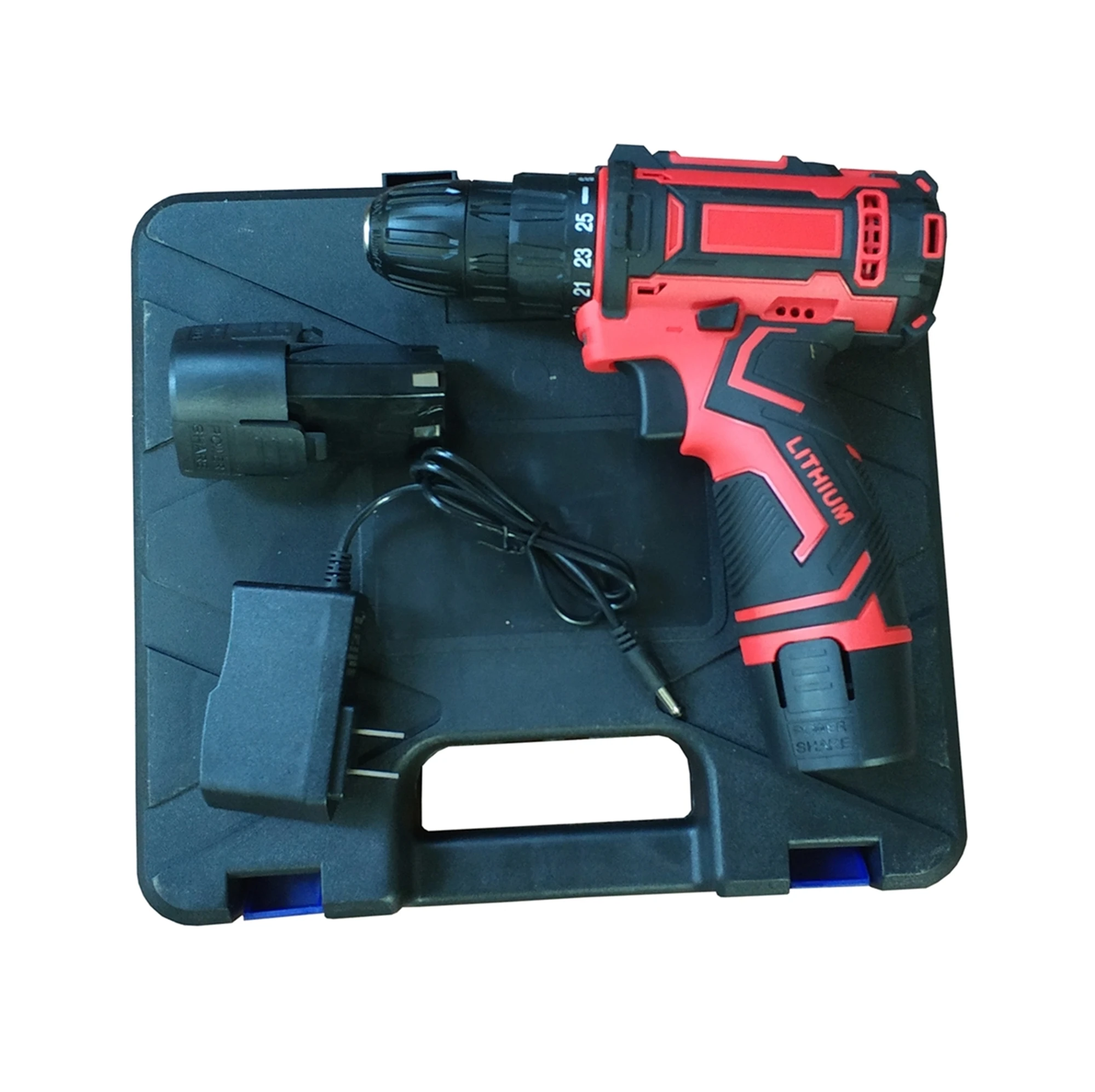 Automatic feed nails powered by lithium battery for electric screw gun