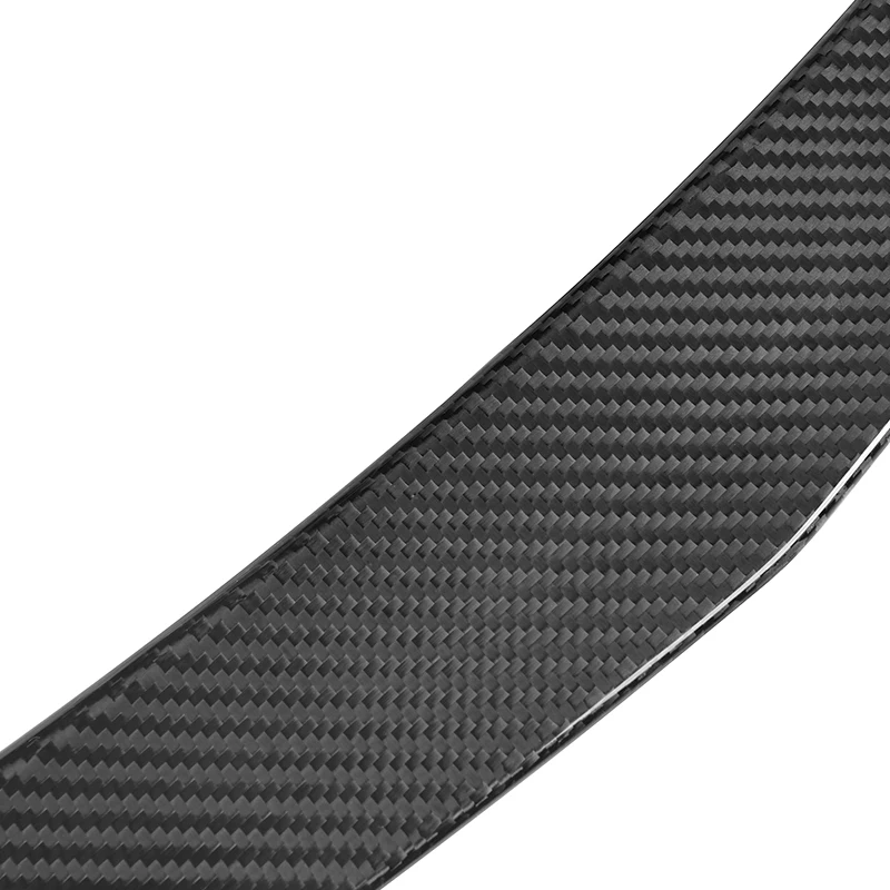 Dry Carbon Fiber High kick Rear Trunk Spoiler Fits For Mercedes Benz E Class 2 Door W207 2010+2016 AMG Style W207 spoiler