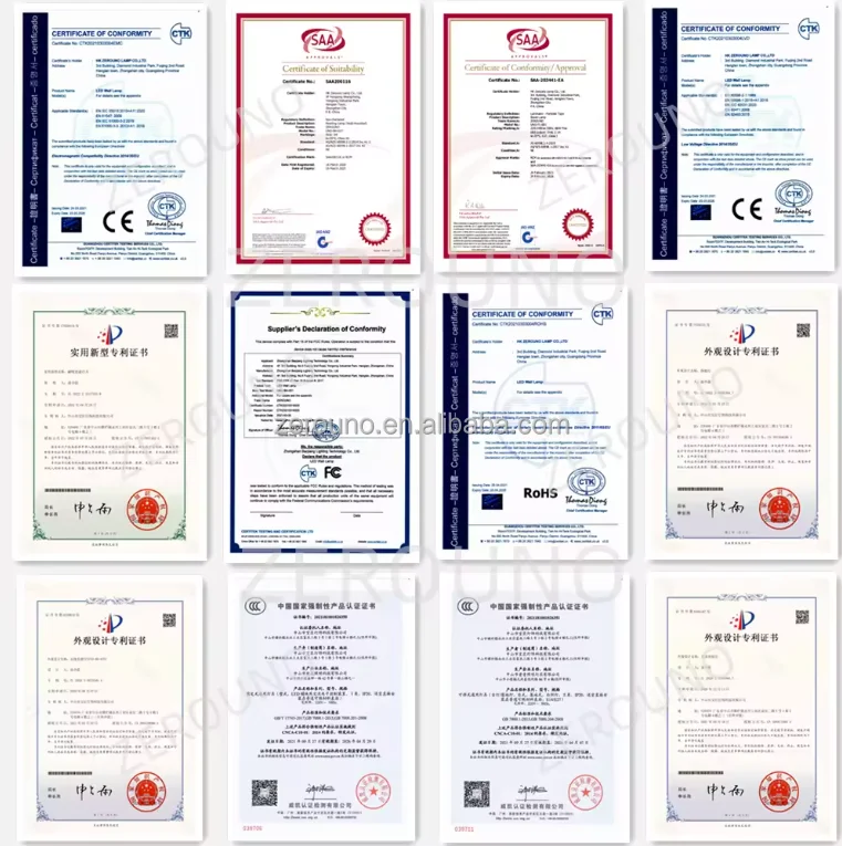 ZeroUNO lighting Nickel adjustable 3w goose neck bedroom wall reading lamp for hotel guestroom