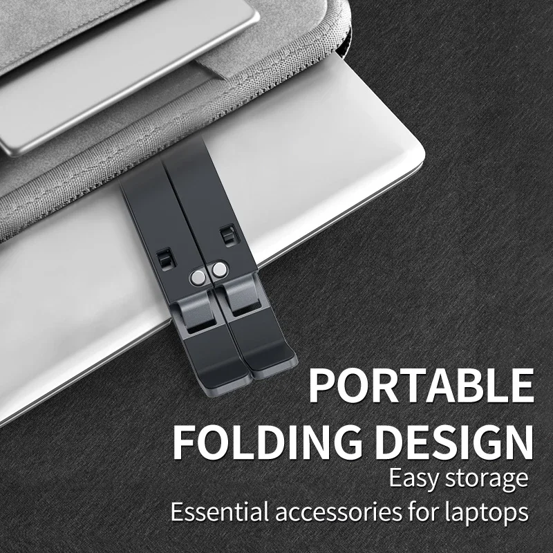 pc stand Adjustable Laptop Riser Aluminum Ergonomic Foldable Portable Tablet Holder Desk Laptop Holder, Notebook S