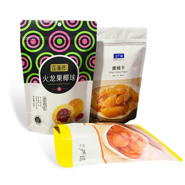 
Custom Printed Stand Up Pouch Ziplock coffee packaging bags 