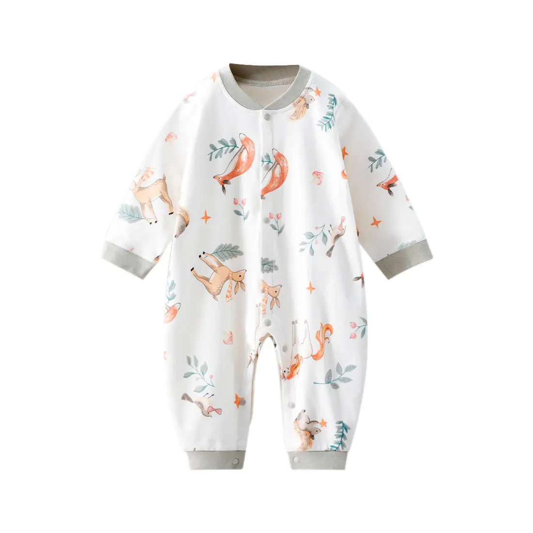Hot Selling Baby Winter Romper Soft Comfortable Baby Bodysuit Thin Cotton Warm Newborn Jumpsuit High Quality Baby Products