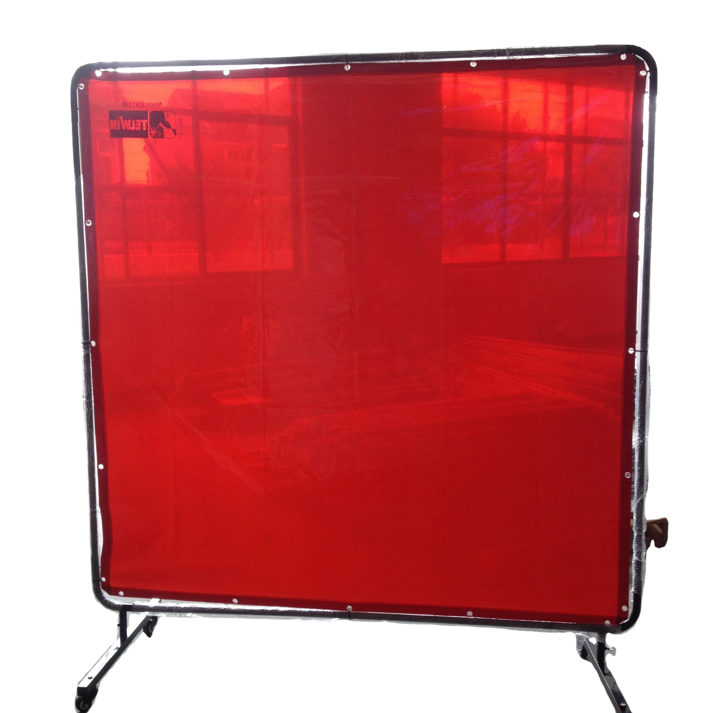 
 Прозрачная огнестойкая виниловая сварочная занавеска EN25980  