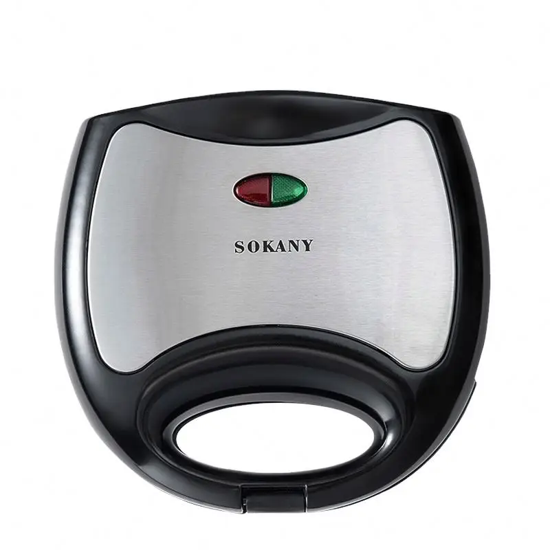 Sokany 102 Sandwich Maker Electric Panini Grill Maker With Optional Plate