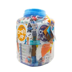 New Launch 2022 Endless Creativity And Art Colorful DIY Craft Toy Jar Set For Kids Pet Design